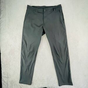 Lululemon Pants Mens Size 32 Gray Commission Warpstreme Athleisure LM5A49S